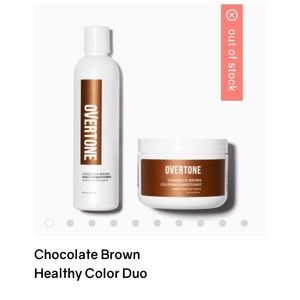 brand new chocolate brown overtone!!